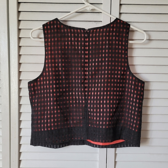 IVANKA TRUMP Cropped Tank Blouse, Size 8 - Picture 11 of 11